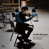 차이콥스키 (Tchaikovsky) : 바이올린과 오케스트라를 위한 작품집/ 안드레스쿠 (Horia Andreescu), 루세프 (Svetlin Roussev), 소피아 필하모닉 교향악단 (Sofia Philharmonic Orchestra)